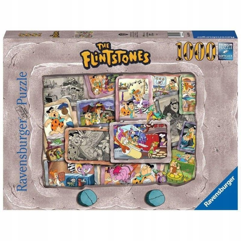 PUZZLE 1000 FLINTSTONOWIE, RAVENSBURGER