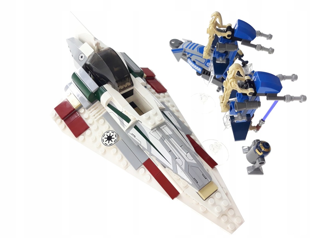 Lego Star Wars 7868 Mace Windu's Jedi Starfighter 8986750623