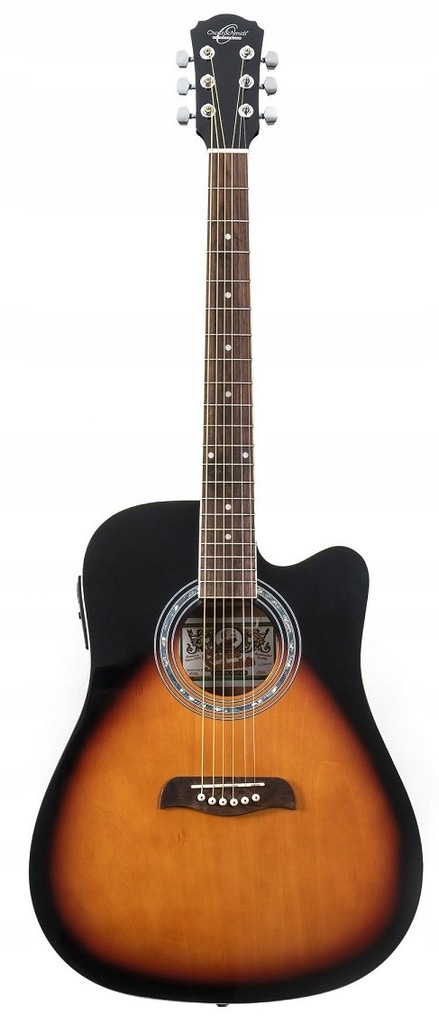 Oscar Schmidt OD 45 C TS Pack Gitara akustyczna z pokrowcem + Kostki
