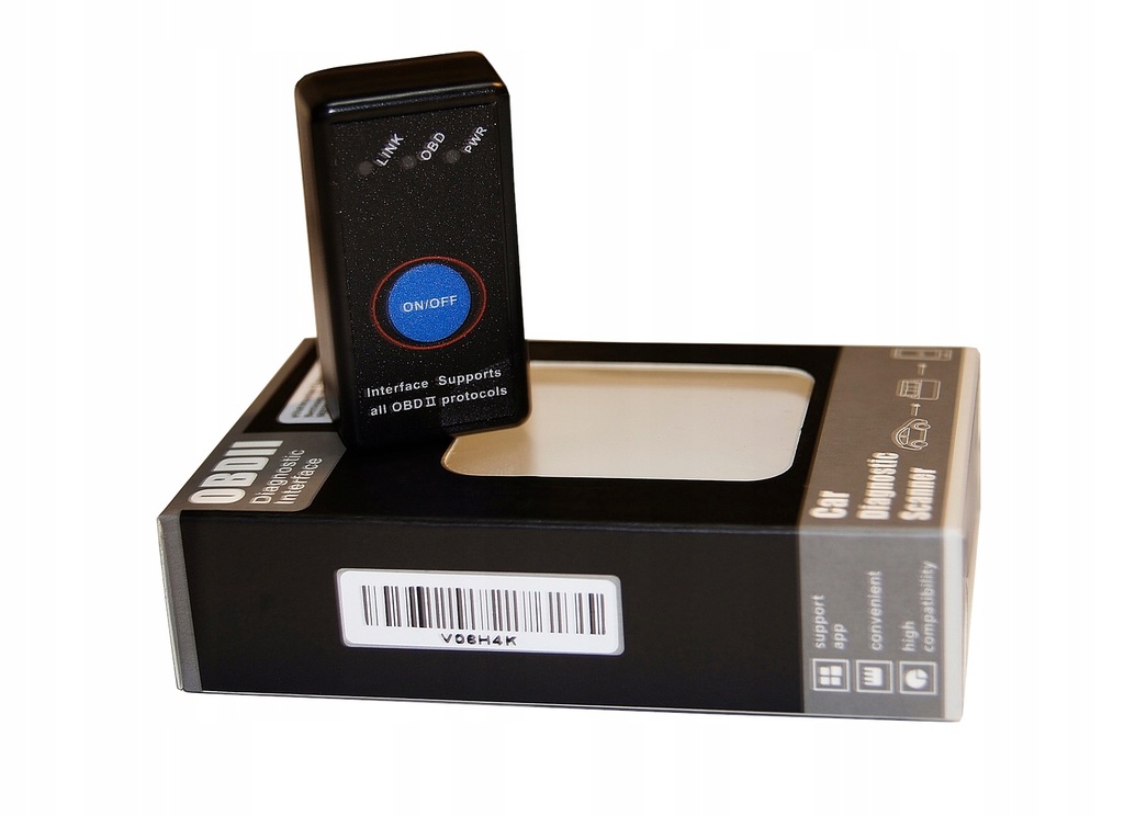 ELM327 BT4.0 Android iOS Win PIC18F25K80 on off