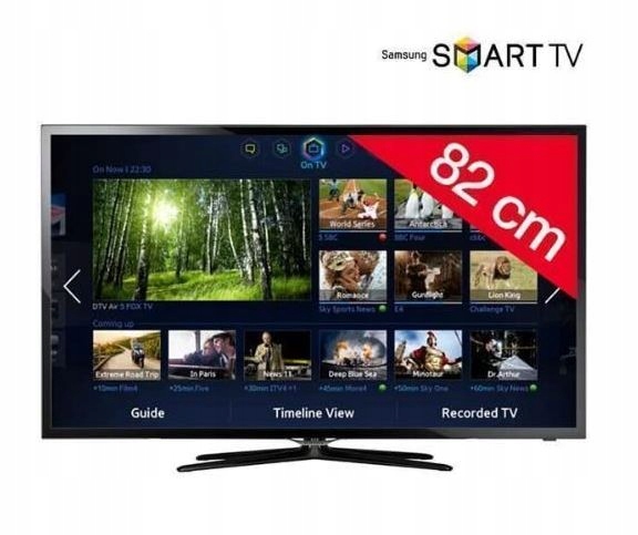 Smart Tv SAMSUNG 32 cale UE32F5500 Wi-Fi 100 Hz