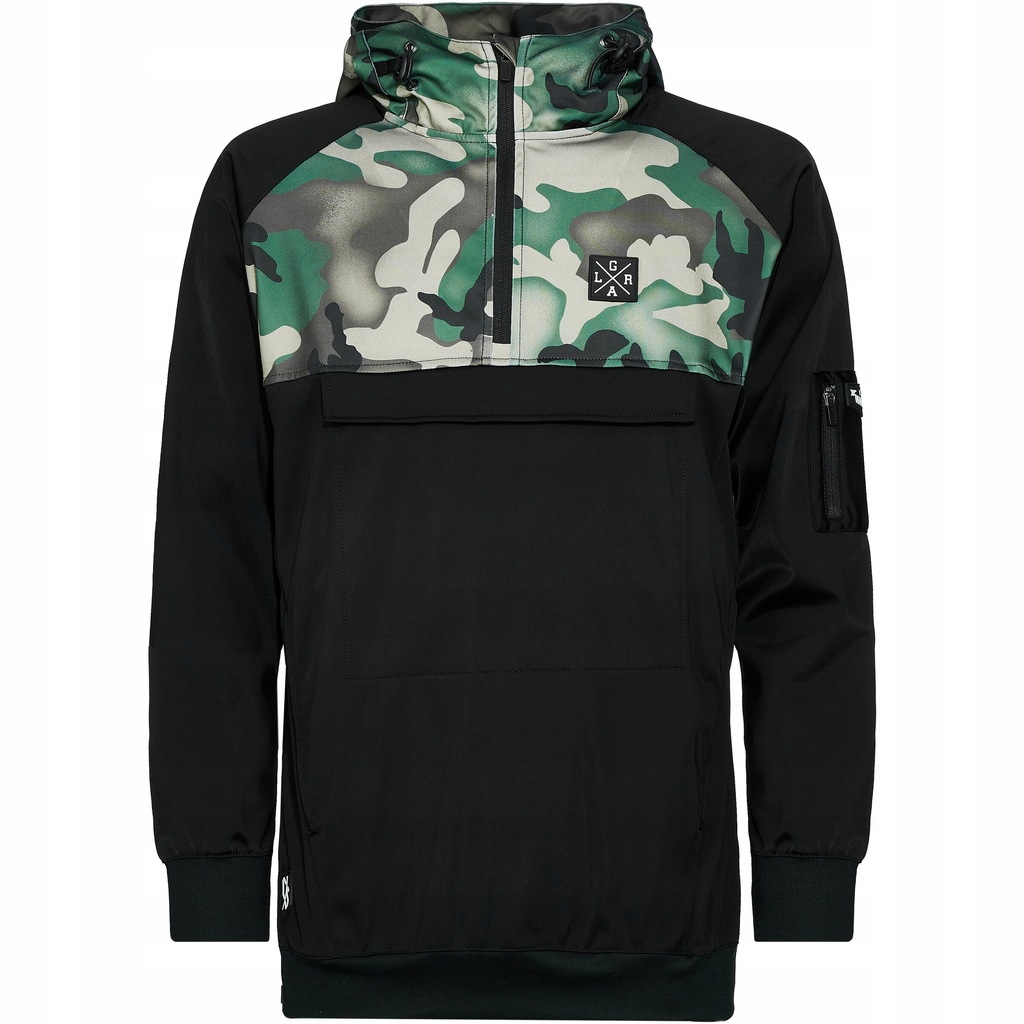 Loose Riders FLEECE ANORAK Bluza Męska Moro r. M