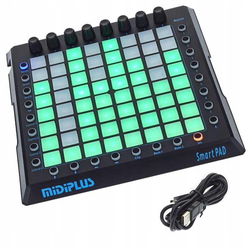 MIDIPLUS SmartPad KONTROLER 64 PADY + KABEL USB 11929589796