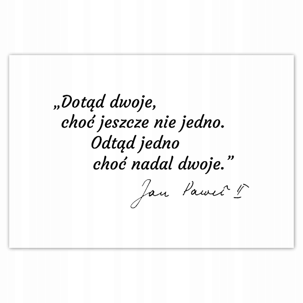 Plakaty 185x125 Cytat Jana Pawla Na Wymiar 7662946584 Oficjalne Archiwum Allegro
