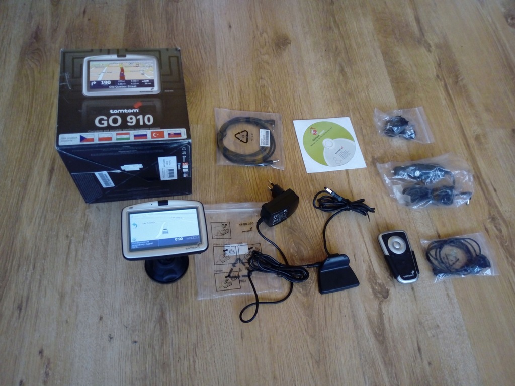 TOMTOM GO 910 - KOMPLET