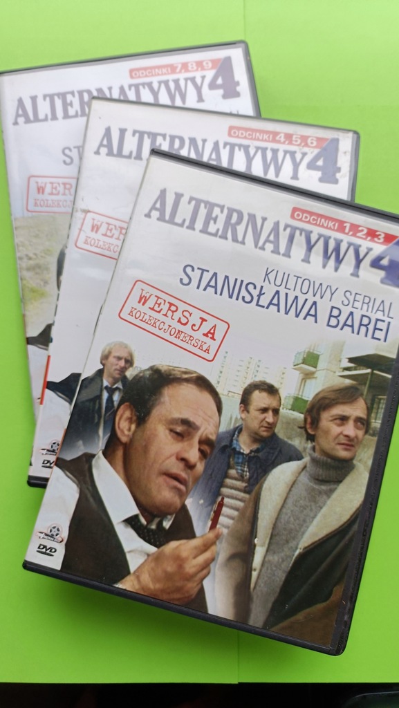 Filmy DVD Kultowy Serial St. Barei - "ALTERNATYWY 4"- Wersja Kolekcjonerska