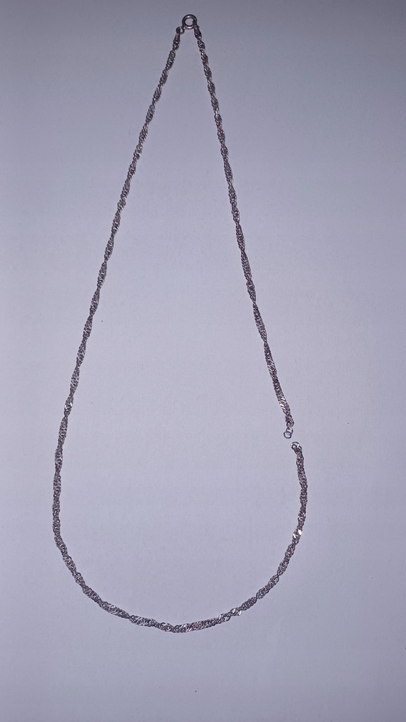 Łańcuszek Srebrny pr.925 Zerwany