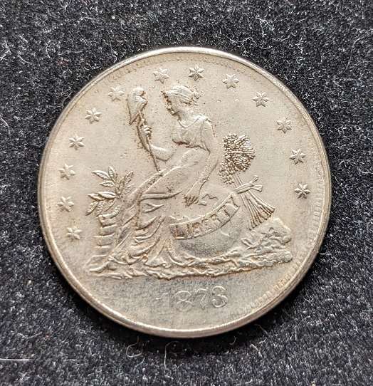 1 DOLLAR - TRADE DOLLAR - USA 1873 - KOPIA
