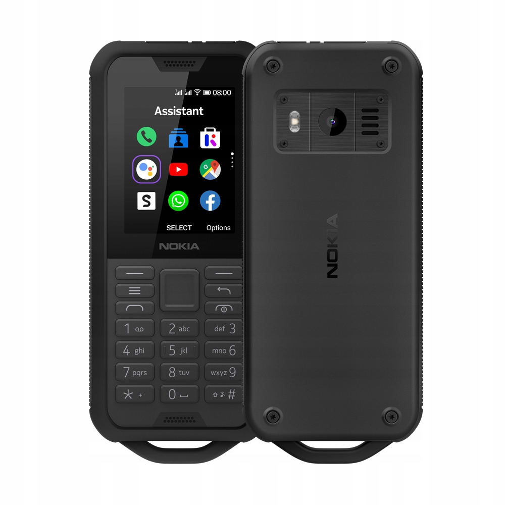 Купить НОВЫЙ Nokia 800 Tough Dual Sim, черный: отзывы, фото, характеристики в интерне-магазине Aredi.ru