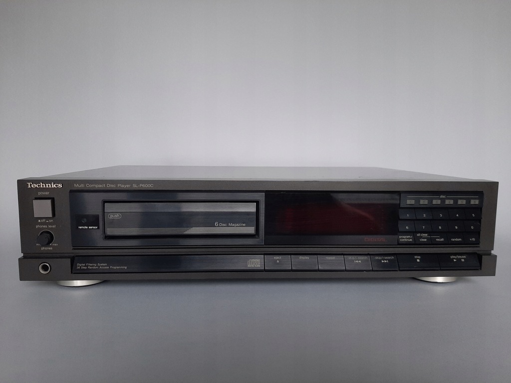 Odtwarzacz Zmieniarka CD Technics SL-P600C Unikat