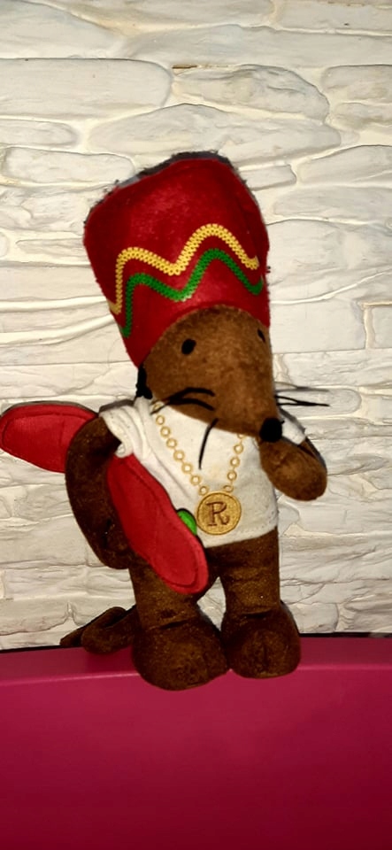Rastamouse Rastamysz Mysz 24cm interaktywna