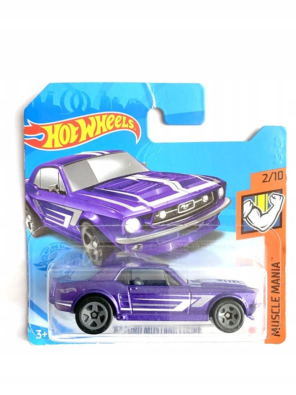 FORD MUSTANG COUPE 67 HOT WHEELS