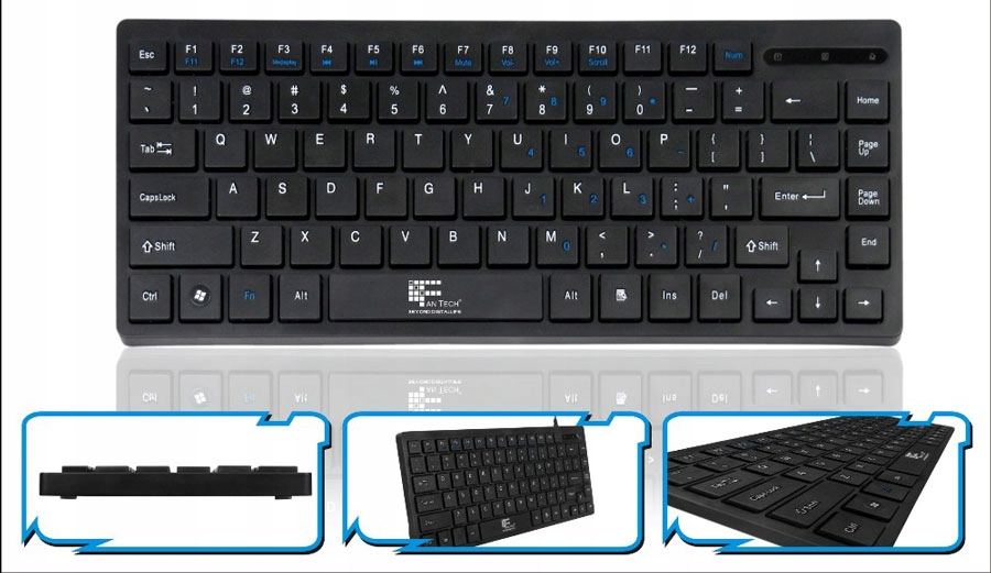 Купить Мультимедийная USB-клавиатура K3M SLIM SILENT: отзывы, фото, характеристики в интерне-магазине Aredi.ru