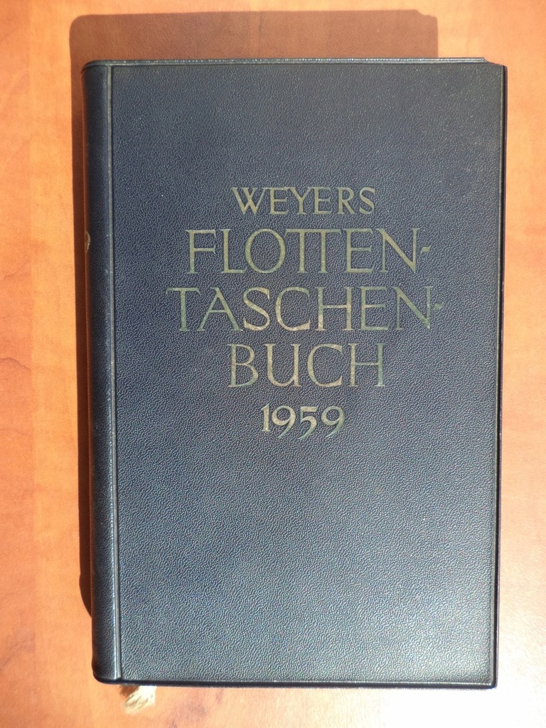 Weyers Flotten Taschenbuch 1959