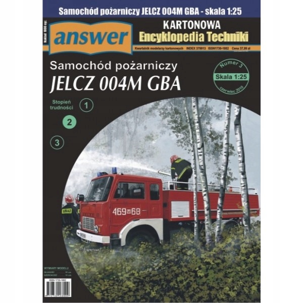 Samochód pożarniczy Jelcz 004 GBA, Answer, 1/25