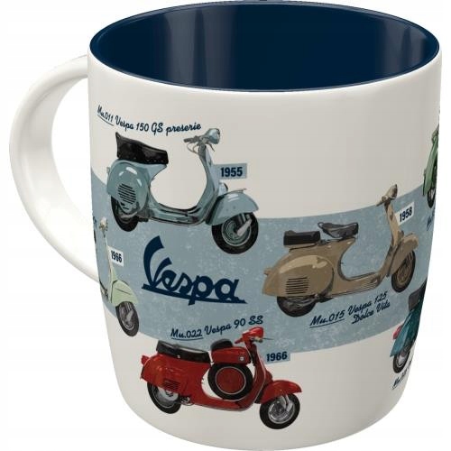 Kubek ceramiczny NOSTALGIC ART Vespa - Model Chart