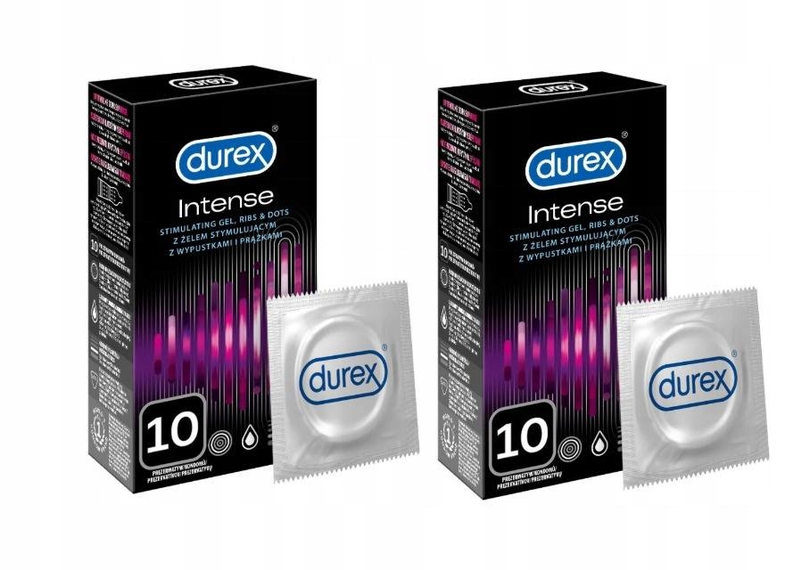 PREZERWATYWY DUREX INTENSE ZESTAW 2 OPAKOWANIA