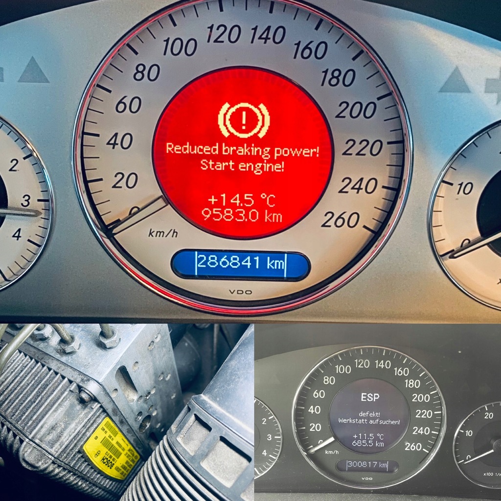 Pompa Sbc Mercedes 211 219 230 naprawa regeneracja