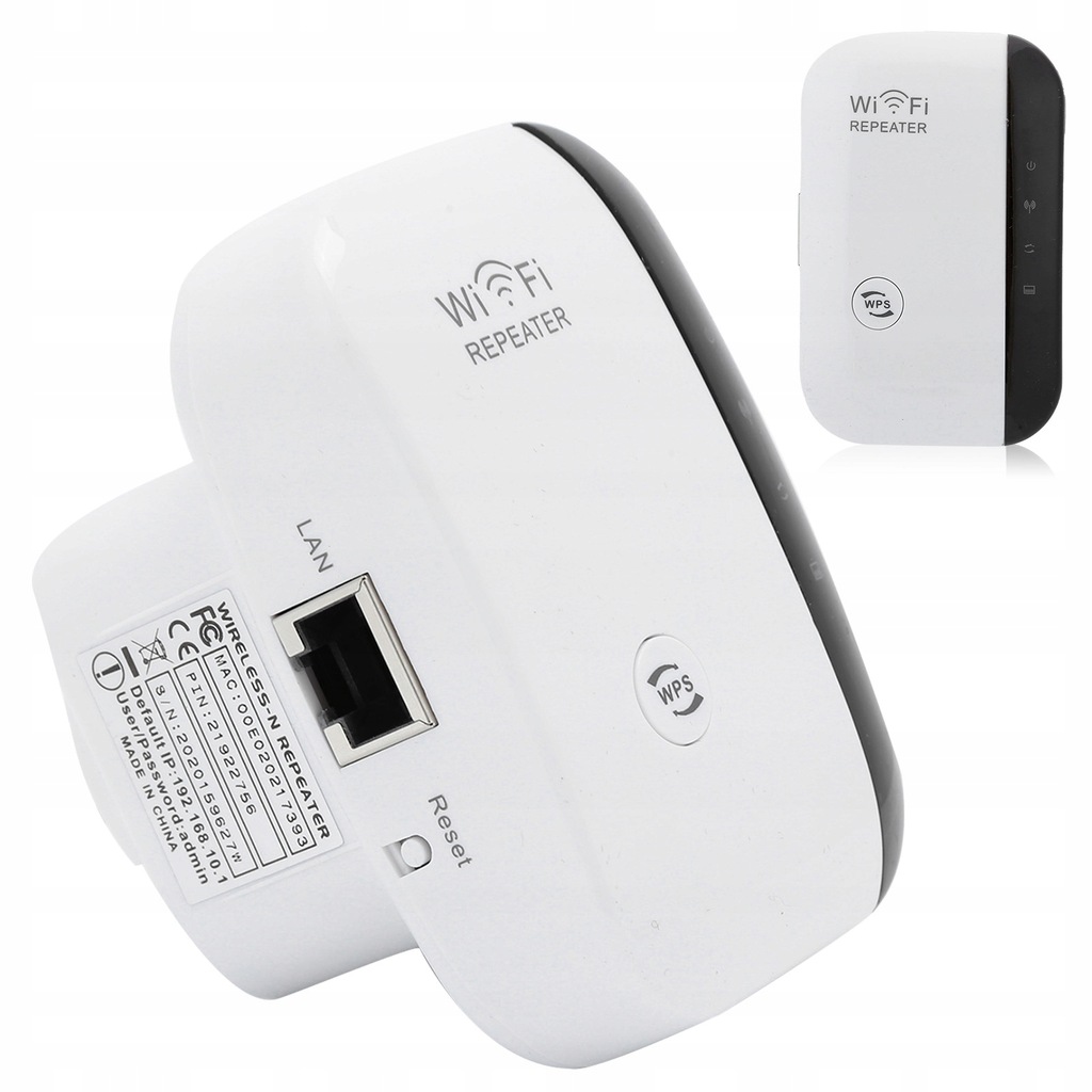 Wzmacniacz sygnału Wi-Fi repeater 300 Mb/s Rebel
