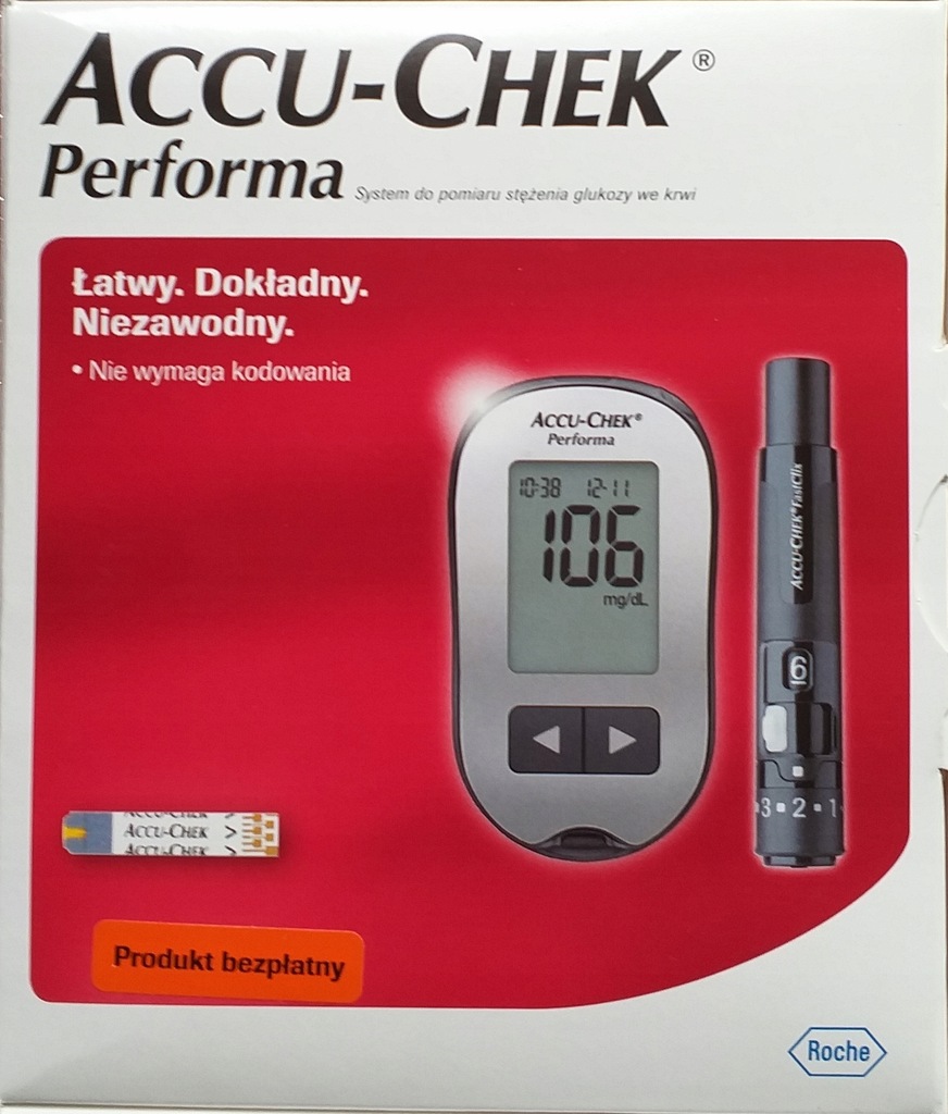 Glukometr Accu-Chek Performa kompletny zestaw - 8197906630 - oficjalne ...