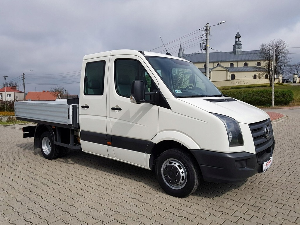 Volkswagen Crafter Doka-Brygadowy 7-osobowy +
