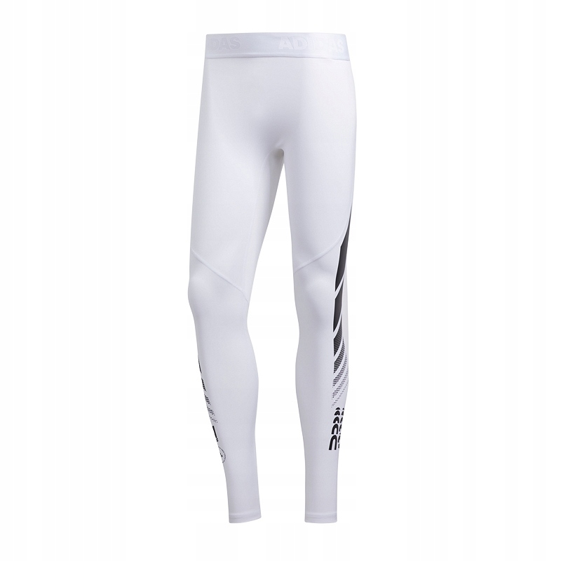 Leginsy adidas AlphaSkin Sport Moto Pack M białe!