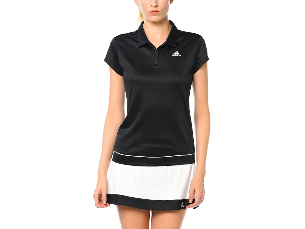 Polo Koszulka Damska ADIDAS czarna bluzka D83678