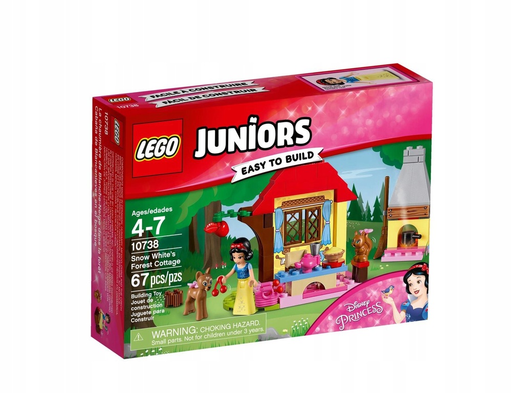LEGO Juniors Leśna chata Królewny Śnieżki 10738