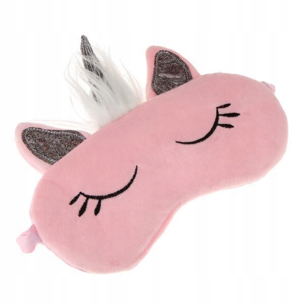 2x Lovely Plush Sleep , Eyeshade Eye for Sleeping for Men And Women Kids