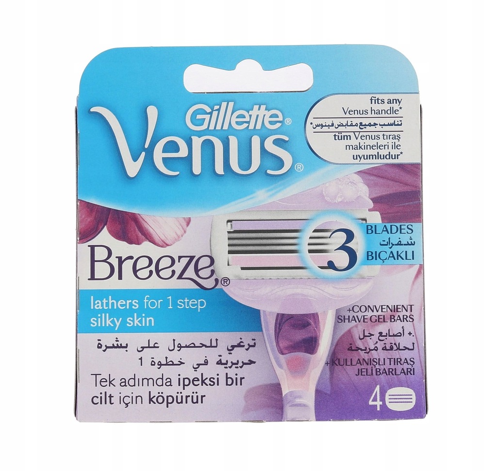 Gillette Venus Breeze Wkład Do Maszynki 4szt