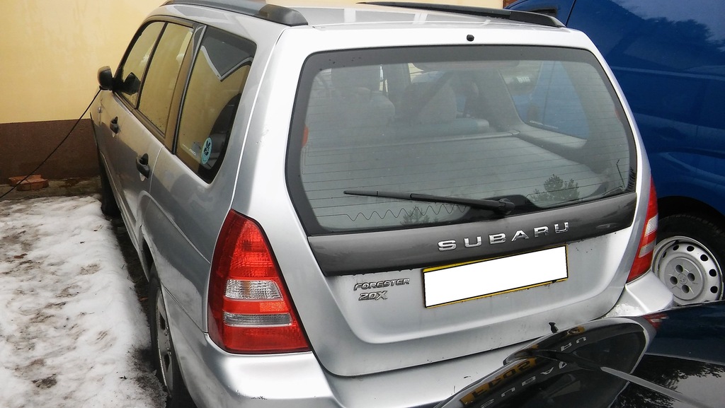 SUBARU FORESTER II 0208 r. KLAPA TYŁ TYLNA 7224254501