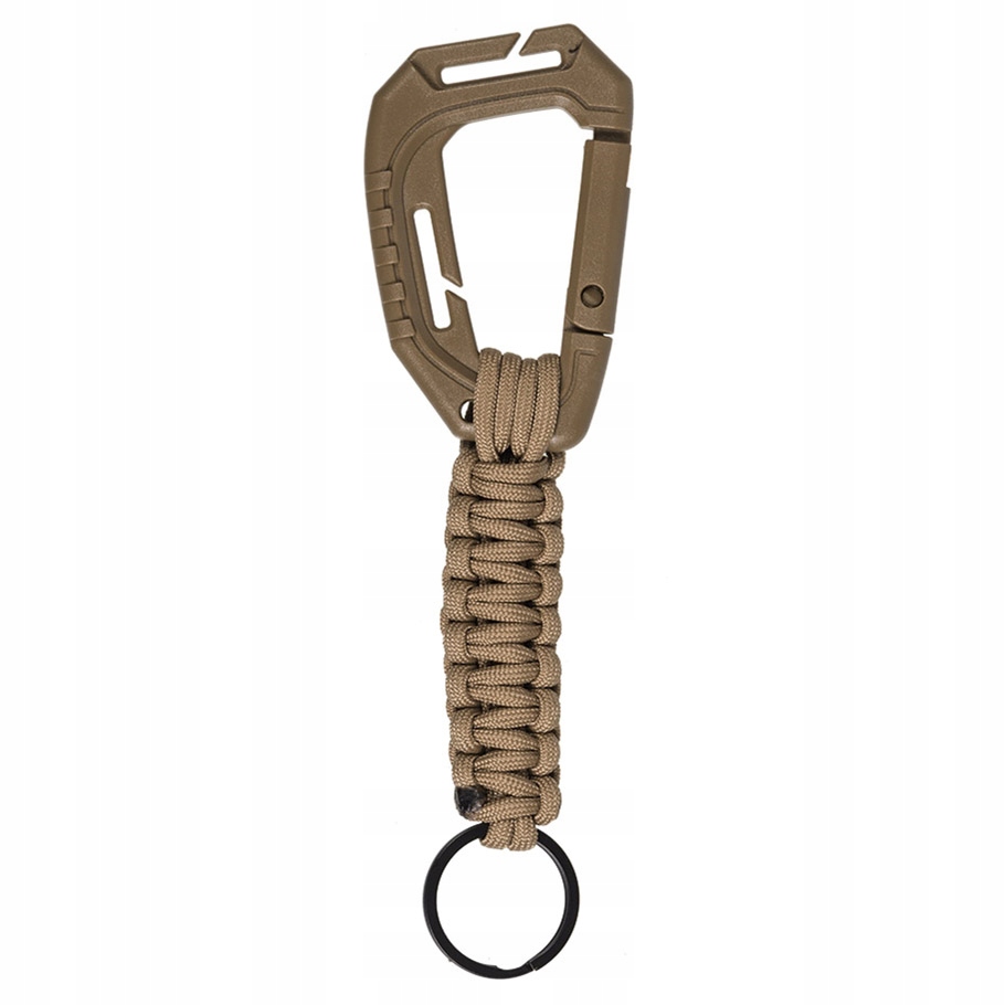 Brelok Mil-Tec z karabińczykiem MOLLE - coyote
