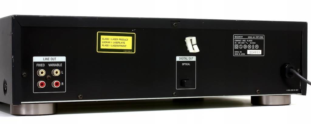 SONY CDP-C910 NIEZAWODNA ZMIENIARKA NA 10 PŁYT CD - 11222986186