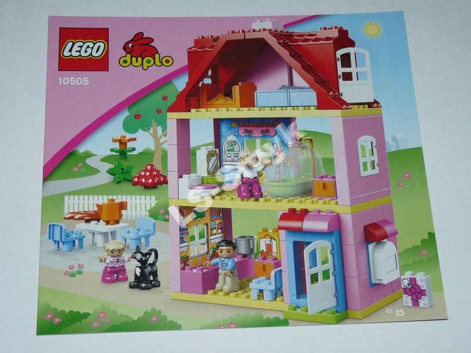 LS NOWE LEGO DUPLO INSTRUKCJA do 10505 zbuduj dom