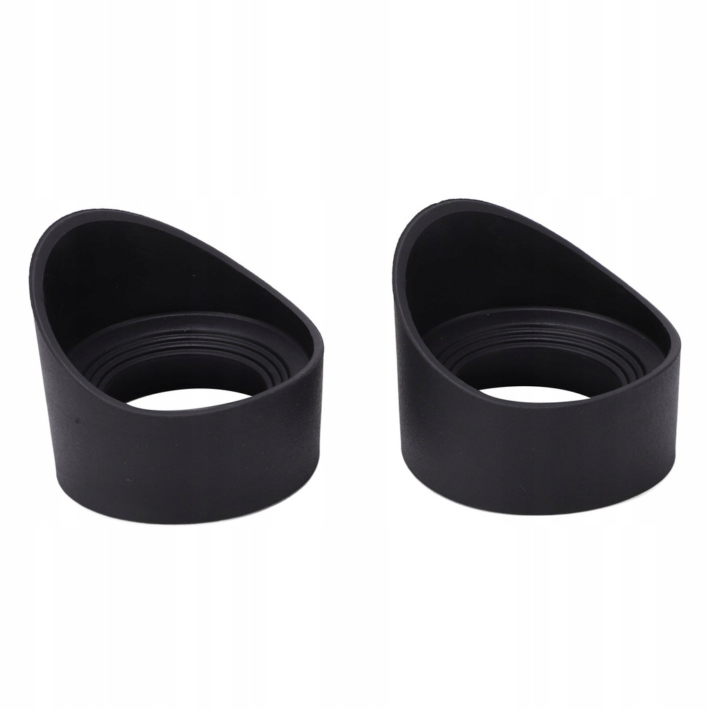 GUMOWE MUSZLE OCZNE 27mm NA OKULAR MIKROSKOPU STEREOSKOPOWEGO WYPROFILOWANE