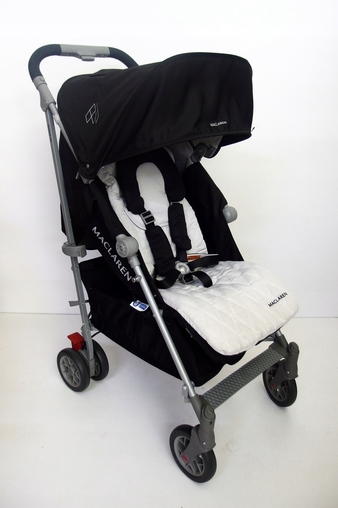 MACLAREN TECHNO XLR WÓZEK SPACEROWY BLACK + FOLIA 12511167986