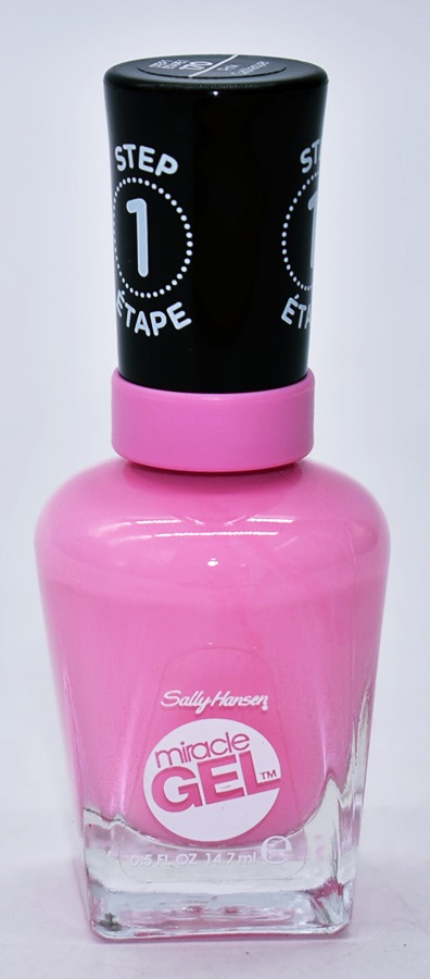 5878-31 .SALLY HENSEN MIRACLE GEL. o#g LAKIER PINK