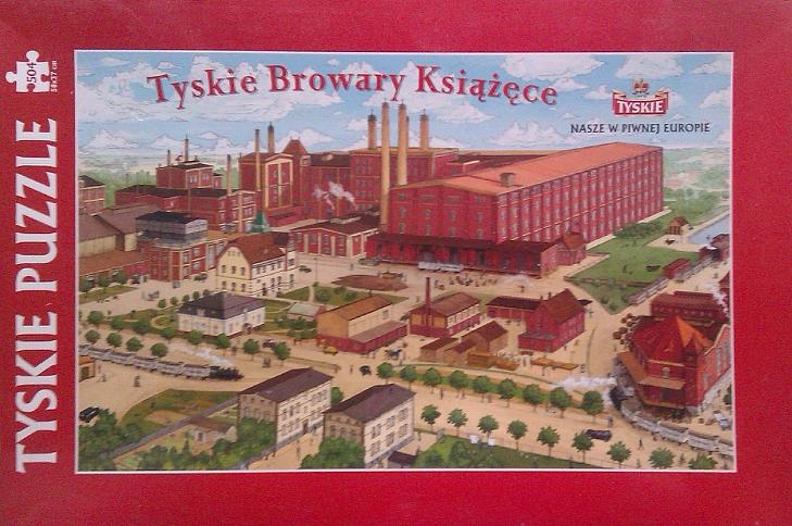 TYSKIE BROWARY KSIĄŻĘCE - PUZZLE - 504 ELEMENTY