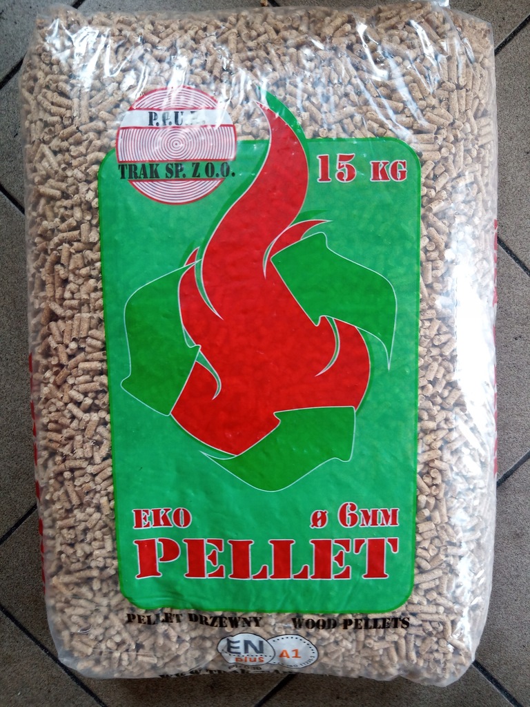 PELET TRAK jak PELLET OLCZYK worek 15kg A1 EN Plus