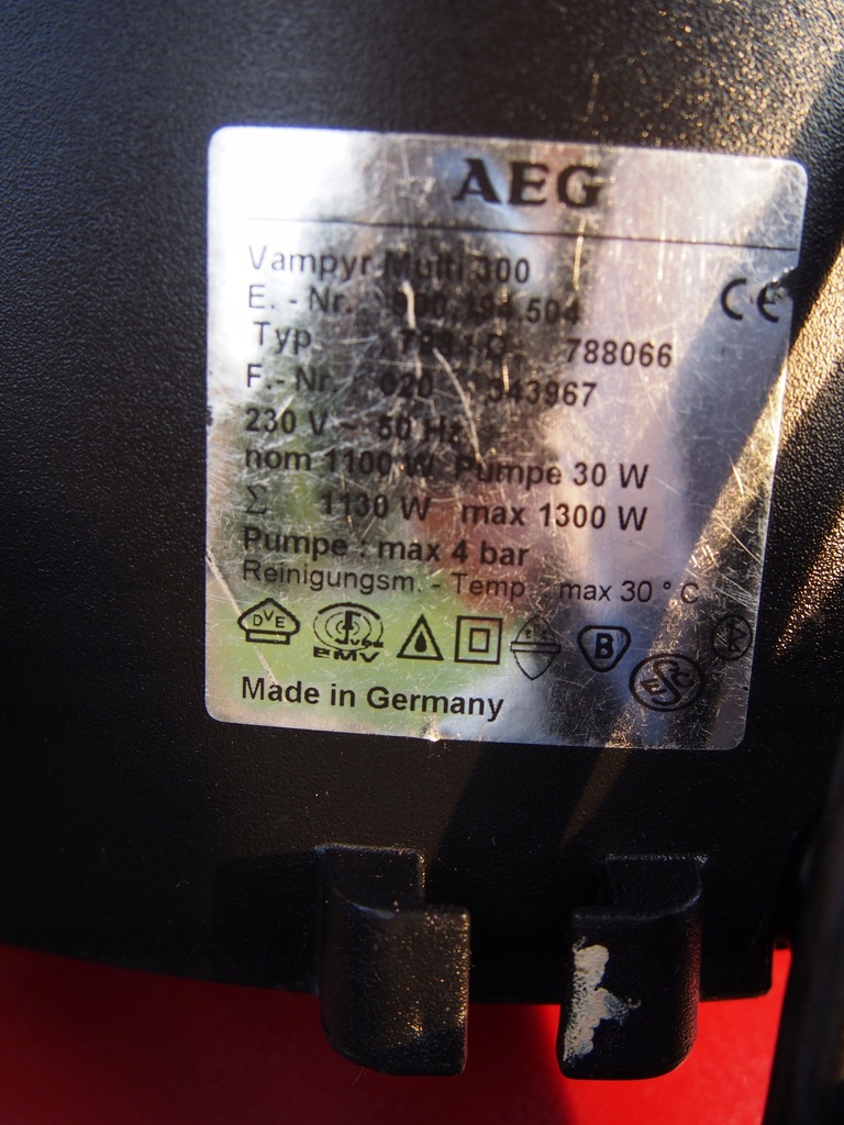 Купить Пылесос AEG Vampyr Multi 300.: отзывы, фото и характеристики на ...