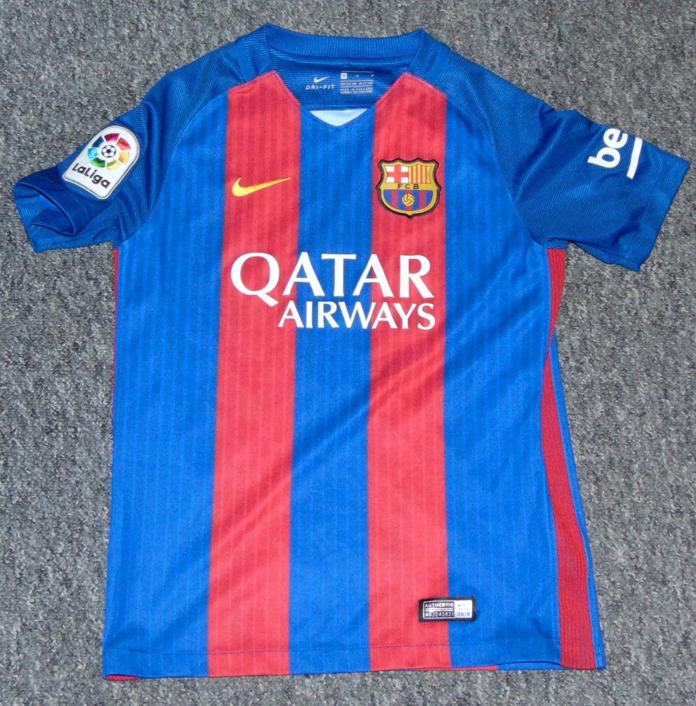 KOSZULKA FC BARCELONA NIKE M 137-147CM BDB