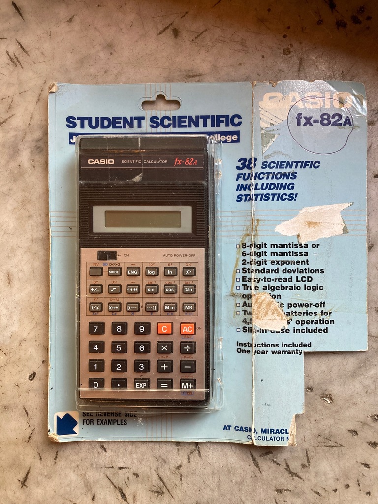 Casio fx82a 2025