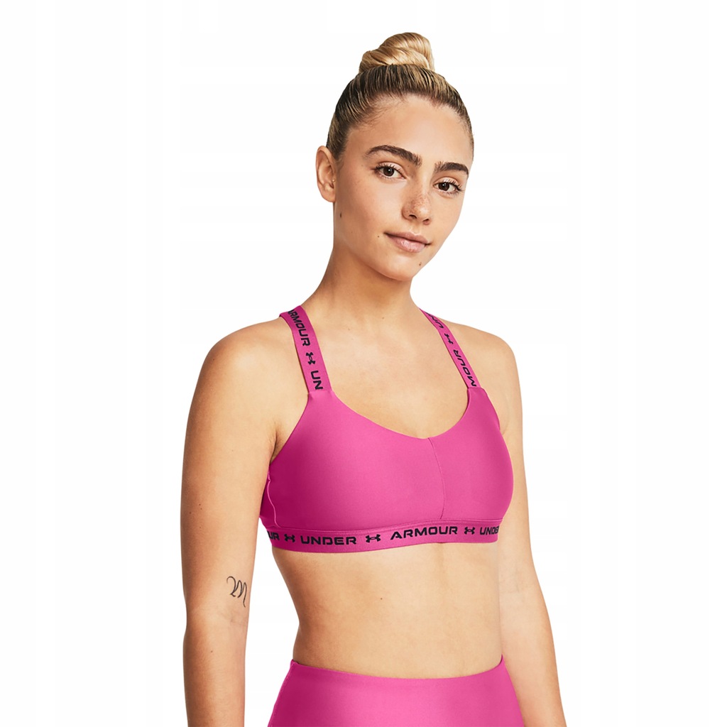 Biustonosz fitness Under Armour Crossback Low astro pink/astro pink/ XS