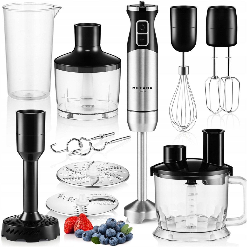 Купить РУЧНОЙ БЛЕНДЕР 8in1 PRO ПРОЦЕССОР ДЛЯ ПЮРЕ 1200ВТ MOZANO: отзывы ...