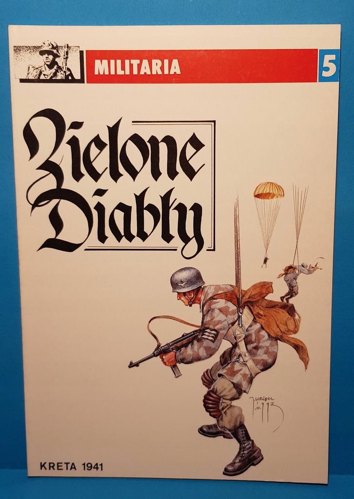 PUBLIKACJA MILITARIA ZIELONE DIABŁY