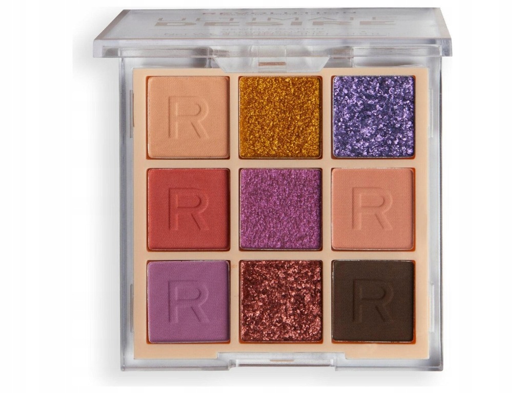 REVOLUTION Ultimate Desire Jewel Fixation Paleta 9 cieni do powiek