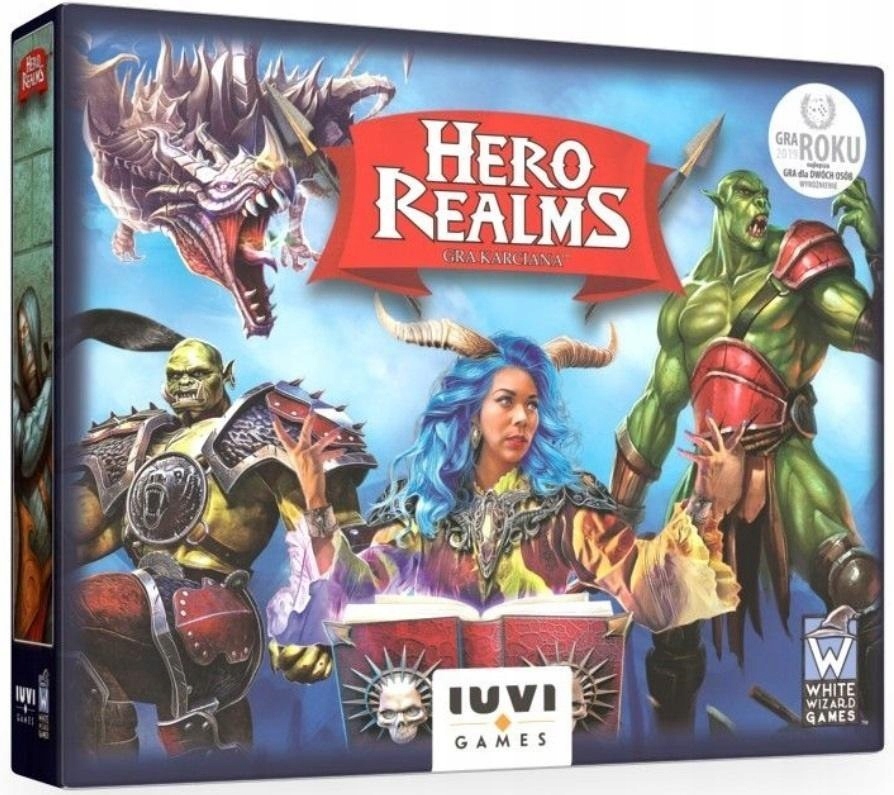 IUVI GAMES HERO REALMS: GRA KARCIANA IUVI GAMES