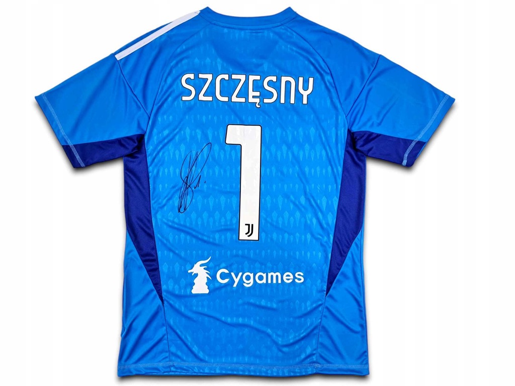 Szczęsny - Juventus FC - koszulka z autografem (zag)