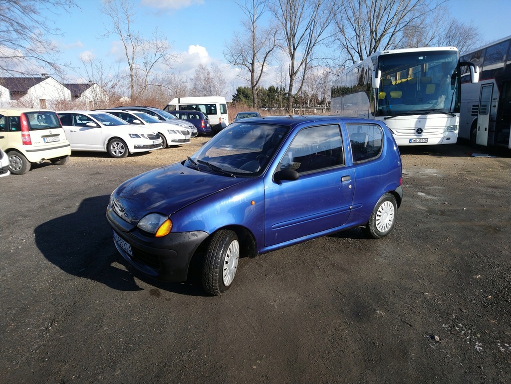 Fiat Seicento 900 cm 2000 r na części