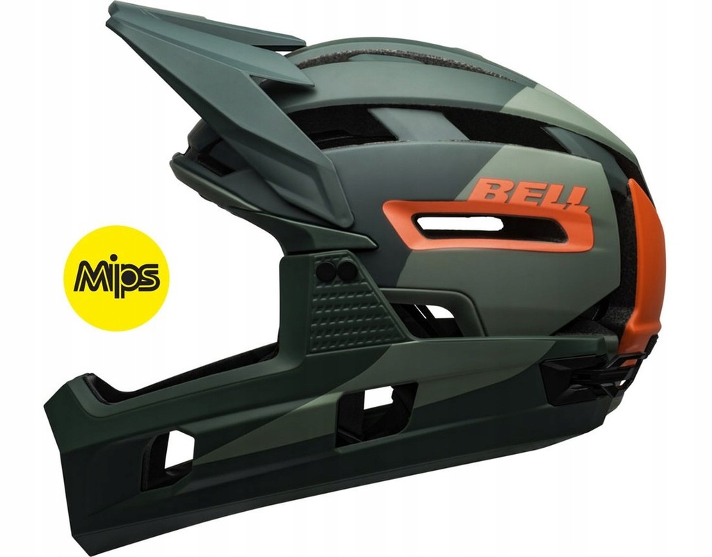 Bell Super Air R MIPS kask Fullface green S 52-56c